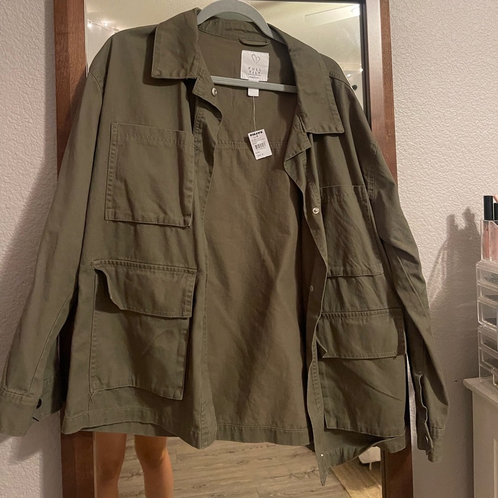 Green Jacket New with Tags from Tillys